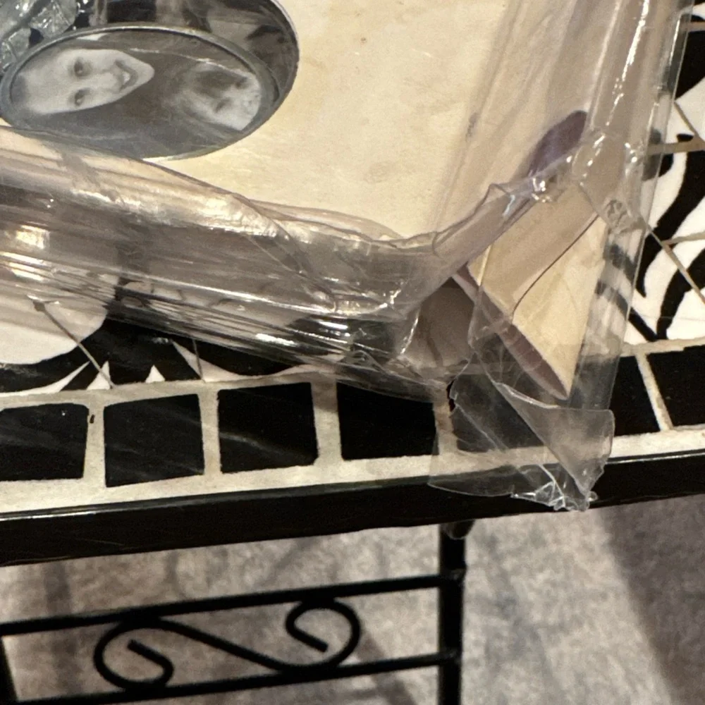 NEW Family Tree Photo Frame Display 9 Double Sided Hanging Frames Metal NOS - Picture 7 of 11